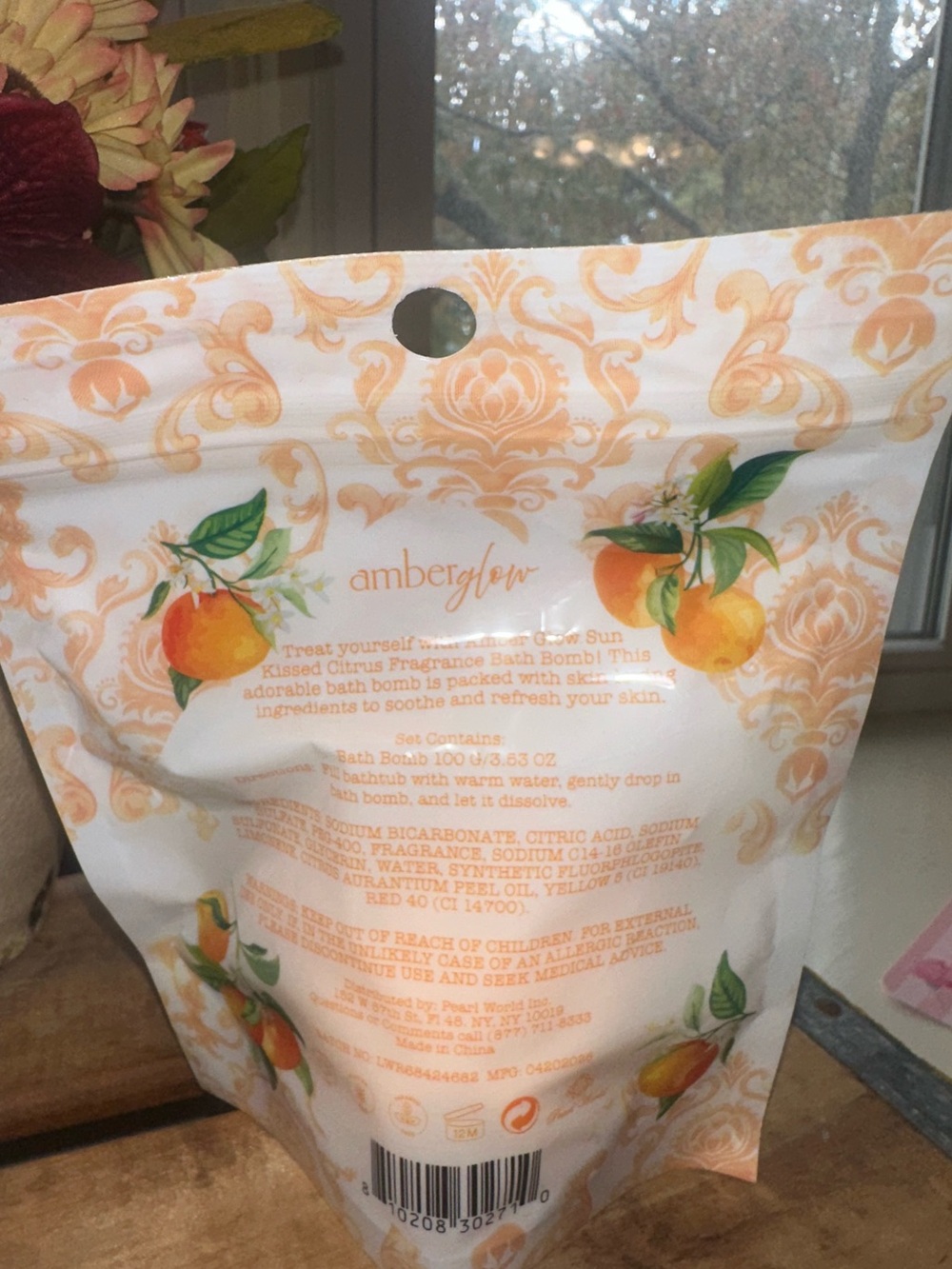 Amber Glow shaped bath bombs ~ Lemon, Orange Flower - Picture 10 of 11